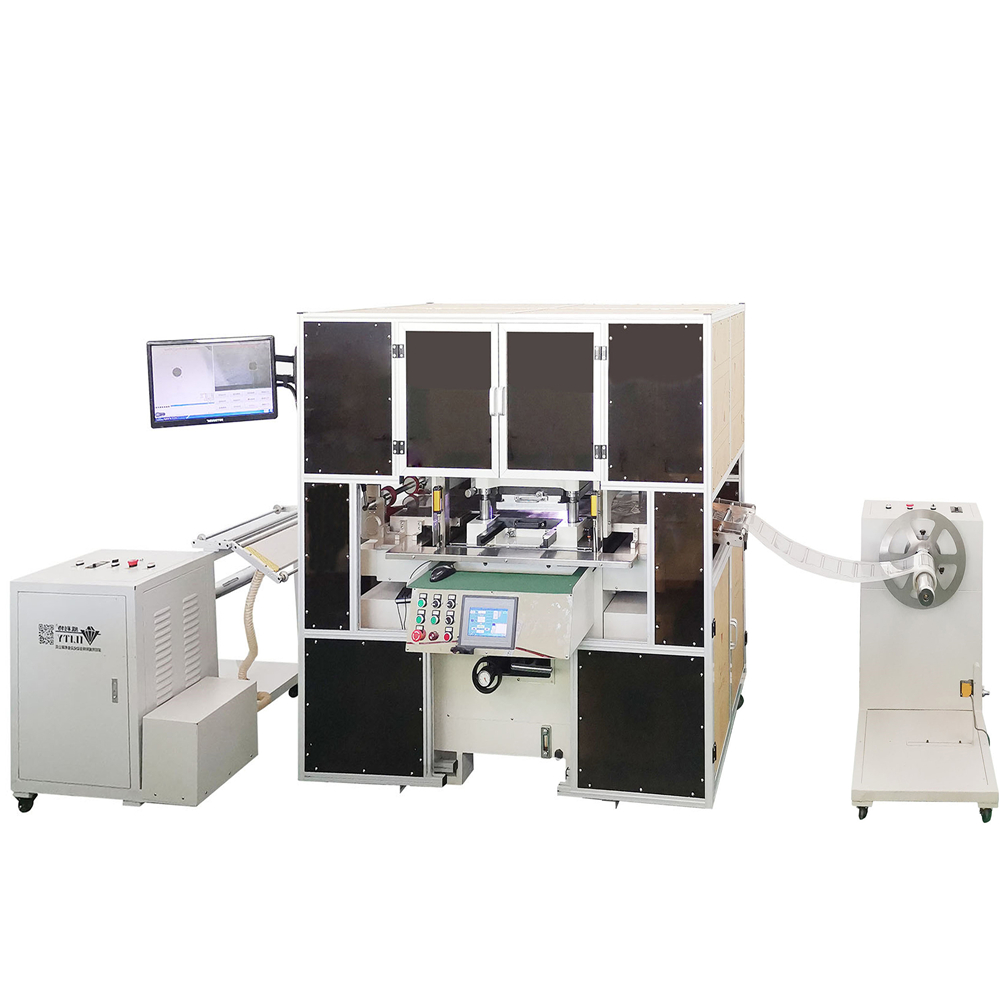 Roll to Roll CCD Camera Registration Die Cutting Machine