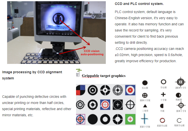 CCD Automatic Guide Hole Drilling Machine - Punching Machine - 5