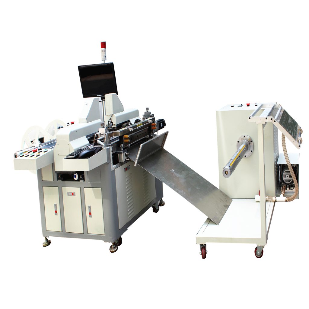 R2R Double Heads Automatic Punching Machine +Cutting Machine